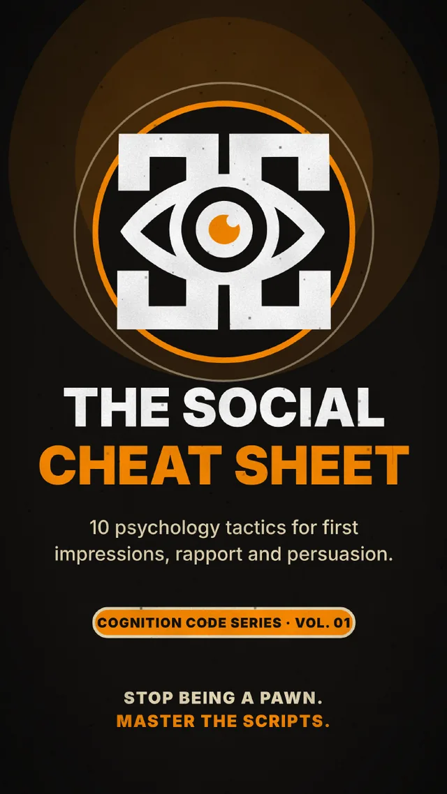 Cover of The Social Cheat Sheet, Cognition Code Series Vol. 01